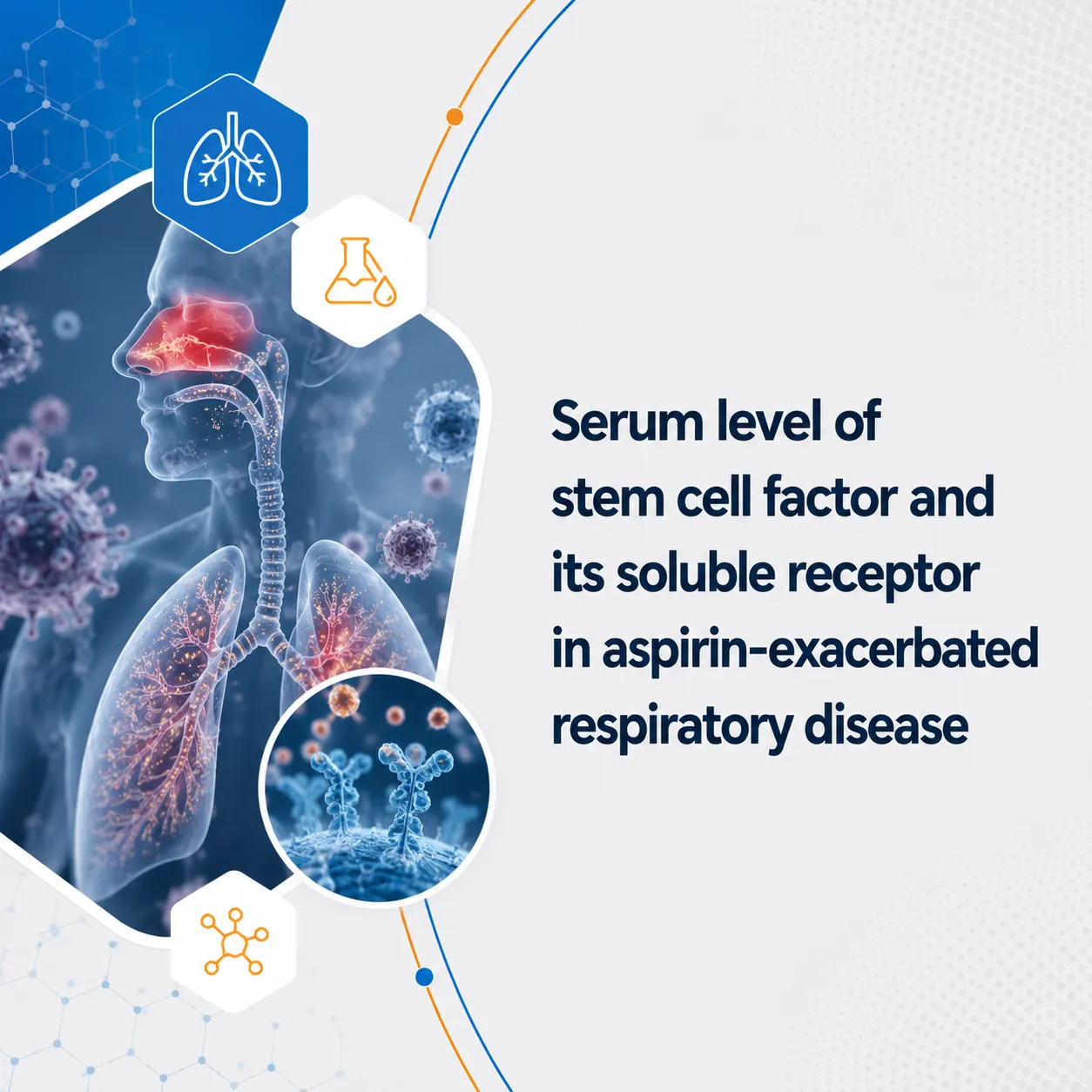 Serum level of stem cell factor and its soluble receptor