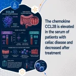 The chemokine CCL28 is elevated in the serum of patients with celiac disease and decreased after treatment