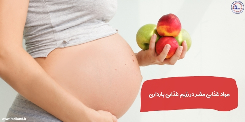 مواد غذایی مضر در رژیم غذایی بارداری